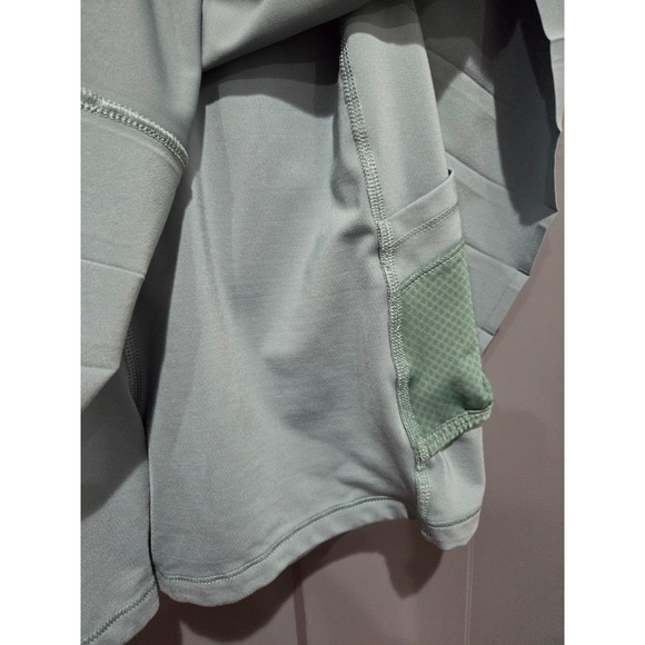 Athleta Advantage Tennis Dress Green Women's Medium Pleated Skirt Skort - Picture 7 of 7